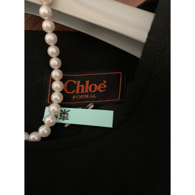 Chloe(クロエ)のみっぽ☆様専用　Chloe クロエのフォーマルワンピース レディースのフォーマル/ドレス(礼服/喪服)の商品写真