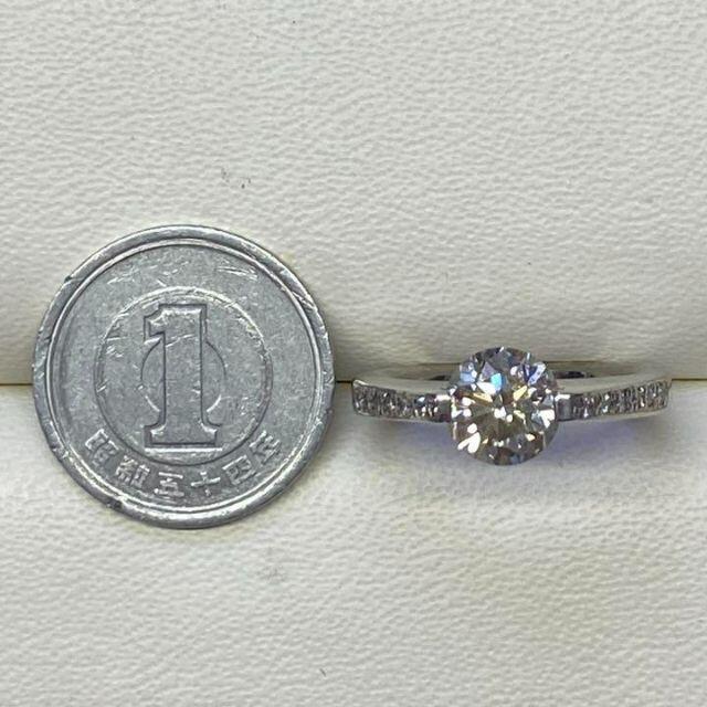 Pt900　ダイヤモンドリング　D1.52ct　D0.08ct　大粒ダイヤ レディースのアクセサリー(リング(指輪))の商品写真