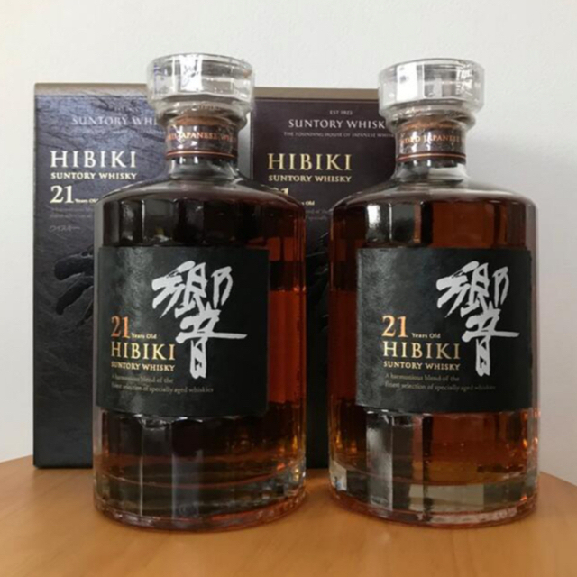 山崎18年 700ml×2　響21年 700ml×2　4本セット