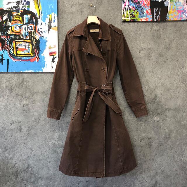 See By Chloe(シーバイクロエ)トレンチコート デニム ブラウン 数量