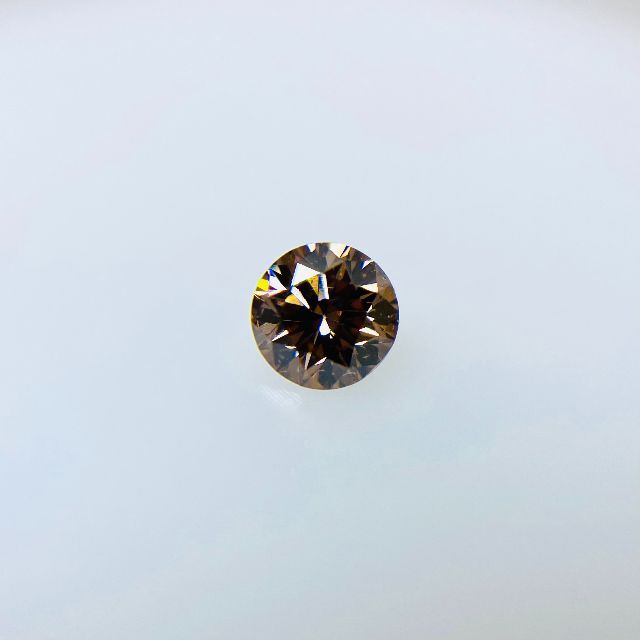 FANCY PINKISH BROWN 0.182ct RD/RT1038 総合ランキング1位受賞 www