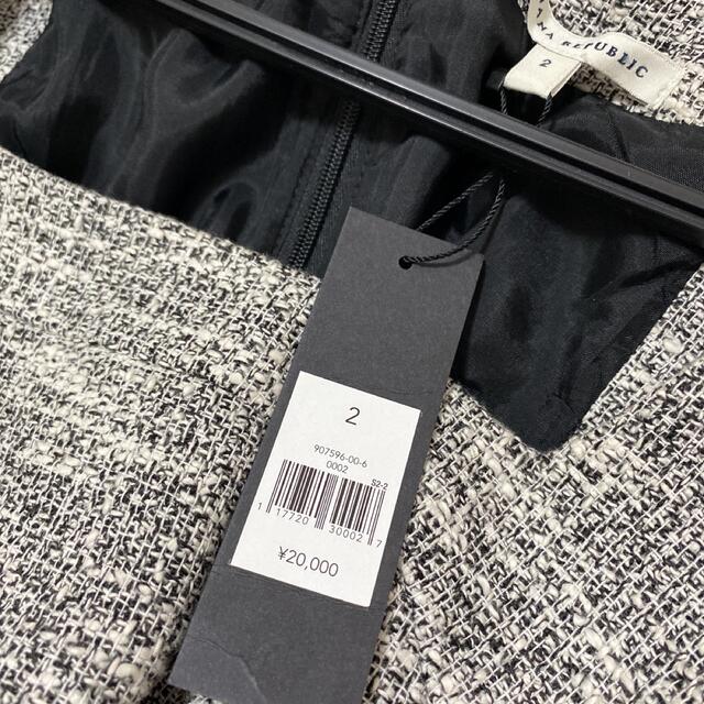 Banana Republic(バナナリパブリック)の新品　ツイードワンピース レディースのワンピース(ひざ丈ワンピース)の商品写真