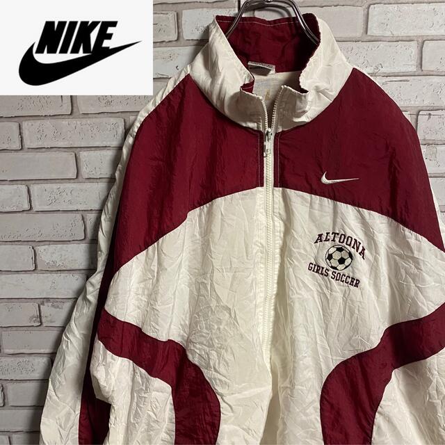 ナイキ　ナイロンジャケット　NIKE ビッグシルエット　90s