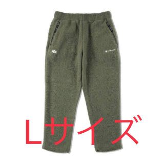 シー(SEA)のWIND AND SEA × Snow Peak  FLEECE PANTS L(その他)