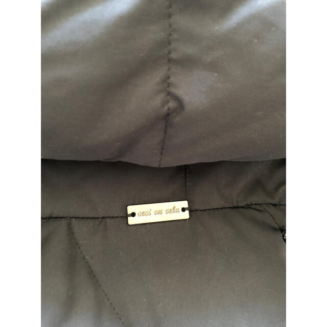 CECI OU CELA セシオセラ　ダウンコート　ネイビー　40 レディースのジャケット/アウター(ダウンコート)の商品写真