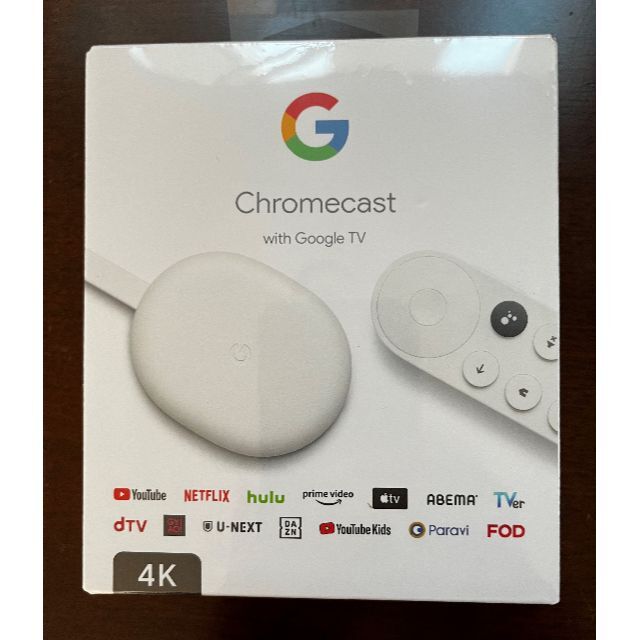 Google(グーグル)のGoogle Chromecast with Google TV 新品未使用 スマホ/家電/カメラのテレビ/映像機器(その他)の商品写真