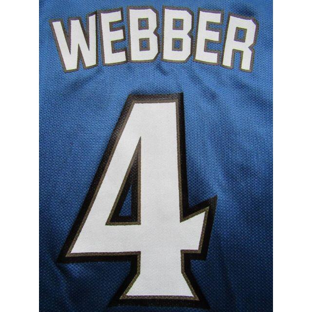 Champion(チャンピオン)の激レア！ NBA クリス・ウェバー WEBBER #4 ウィザース ユニフォーム スポーツ/アウトドアのスポーツ/アウトドア その他(バスケットボール)の商品写真