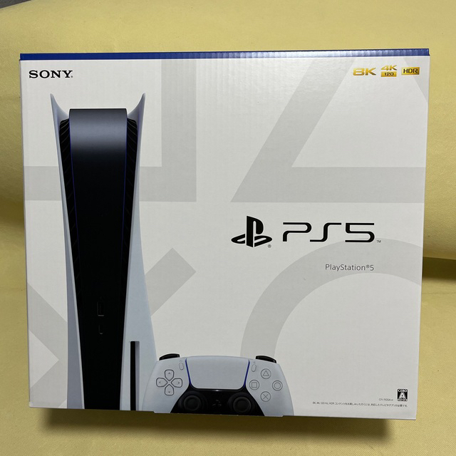 PlayStation(プレイステーション)のPlayStation5  プレステ5 新品未開封 エンタメ/ホビーのゲームソフト/ゲーム機本体(家庭用ゲーム機本体)の商品写真