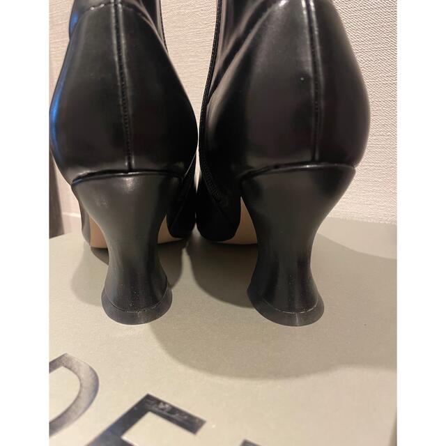 SNIDEL(スナイデル)の[美品] SNIDEL ラウンドヒールショートブーツ レディースの靴/シューズ(ブーツ)の商品写真