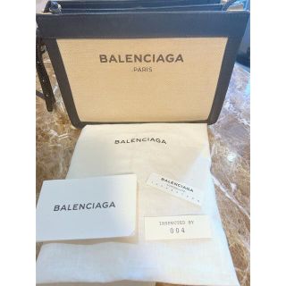 バレンシアガバッグ(BALENCIAGA BAG)のBALENCIAGA ネイビーポシェット(ショルダーバッグ)