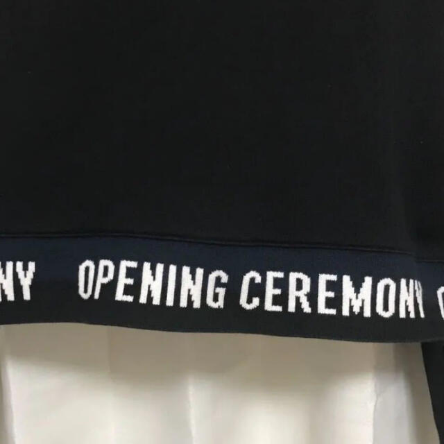 openning ceremony ショート丈スウェット