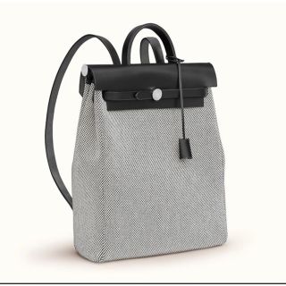 Hermes - エルメスエールバッグキャンバスレザーリュックサック HERMES