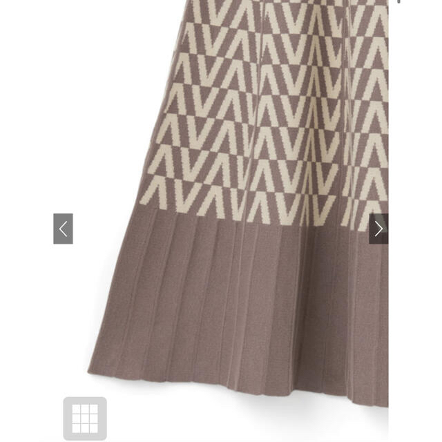 GRL(グレイル)のグレイル　GRL  スカート　ロング　ニット レディースのスカート(ロングスカート)の商品写真