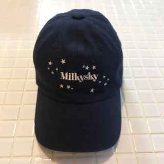 monmimi   Milkysky  ネイビー　キャップ　キッズ(帽子)