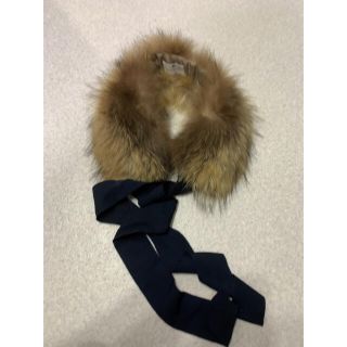 LANVIN en Bleu - LANVIN en Bleu ランバン コート ファーポンチョ