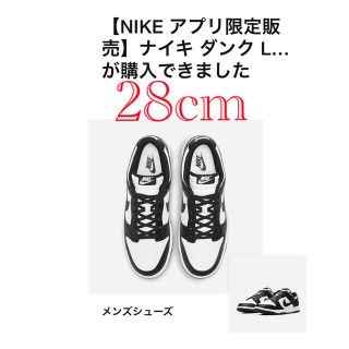 ナイキ(NIKE)のNIKE DUNK LOW RETRO  WHITE/BLACK(スニーカー)