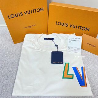 ルイヴィトン(LOUIS VUITTON)の国内正規品 新品 ルイヴィトン×NBA F&B レター Tシャツ XL 付属品(Tシャツ/カットソー(半袖/袖なし))