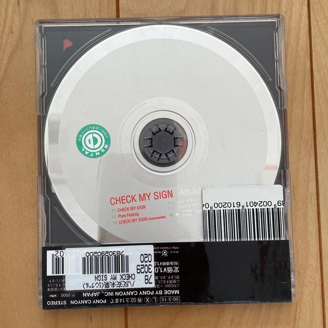 八反安未果　CHECK MY SIGN  CD エンタメ/ホビーのCD(ポップス/ロック(邦楽))の商品写真