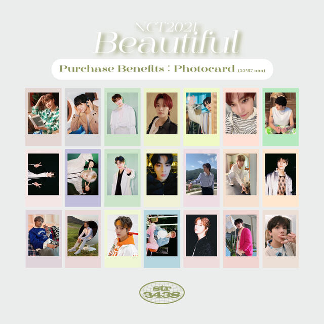 【220125jhn】NCT127 NCT Beautiful ジャニ ビーズ