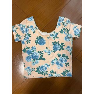 アメリカンアパレル(American Apparel)のアメリカンアパレル　花柄ミニ半袖(Tシャツ(半袖/袖なし))