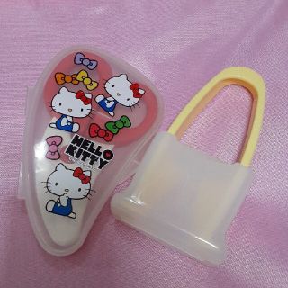 ハローキティ(ハローキティ)のハローキティ フードカッター セット(離乳食調理器具)