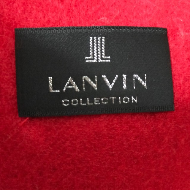 LANVIN COLLECTION(ランバンコレクション)のLANVIN COLLECTION/(W)カシミヤ100% 無地マフラー メンズのファッション小物(マフラー)の商品写真