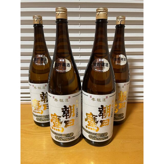 特別送料無料!】 高木酒造】【新酒・未開封】朝日鷹 朝日鷹 4本セット