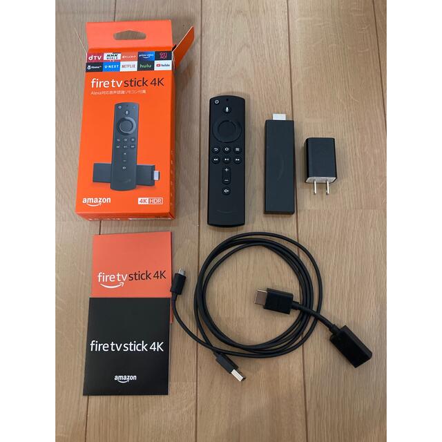 fire tv stick 4k スマホ/家電/カメラのテレビ/映像機器(映像用ケーブル)の商品写真