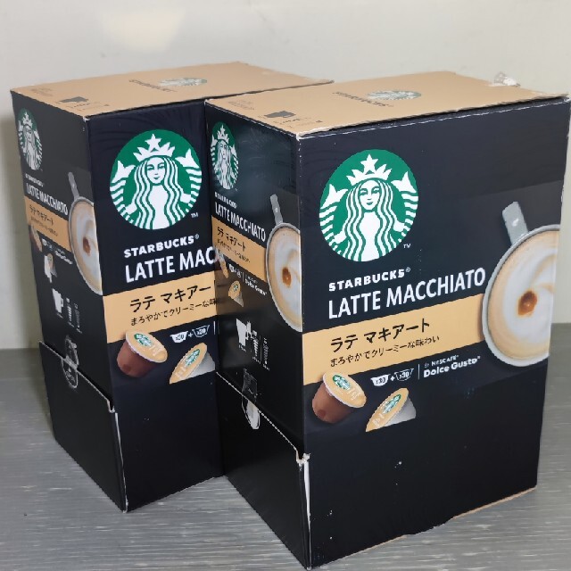 STARBUCKS ラテマキアート　ドルチェグスト　2箱セット