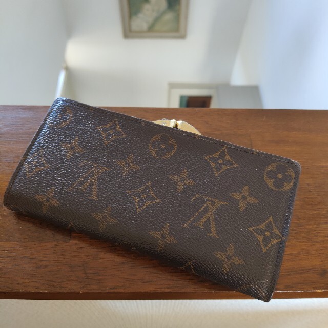 LOUIS VUITTON ルイヴィトン モノグラム がま口財布