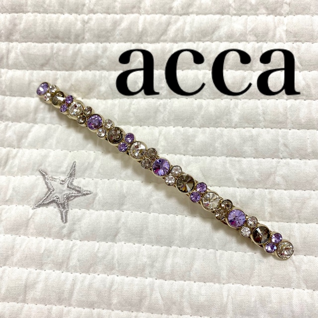 accaアッカヘアアクセ　ベリーロングバレッタVIGD 定価¥11000