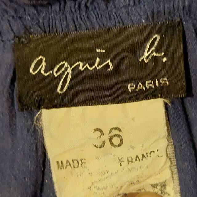 agnes b.(アニエスベー)のアニエスベー　agnès b.　ネイビー　ワンピース　サイズ36 レディースのワンピース(ひざ丈ワンピース)の商品写真