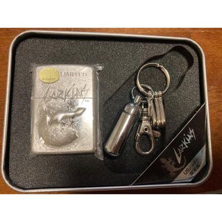 ジッポー(ZIPPO)のガム様専用未使用ジッポー 限定品 LARKINS ライター キーチェーン セット(タバコグッズ)