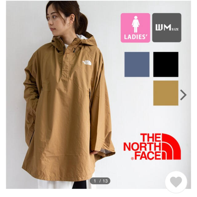 THE NORTH FACE ウォータープルーフアクセスポンチョ 激安/新作