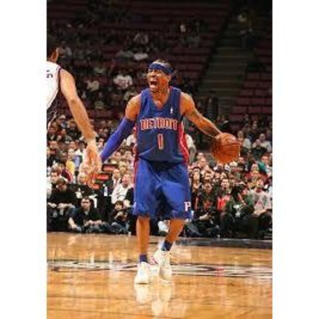 美品 NBA IVERSON アレン・アイバーソン ピストンズ ユニフォーム