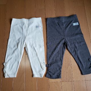 ニットプランナー(KP)の新品と美品　kp ニットプランナー　7分丈　レギンス　スパッツ　110(パンツ/スパッツ)