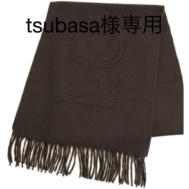 ルイヴィトン パンチングマフラー カシミア100 - マフラー