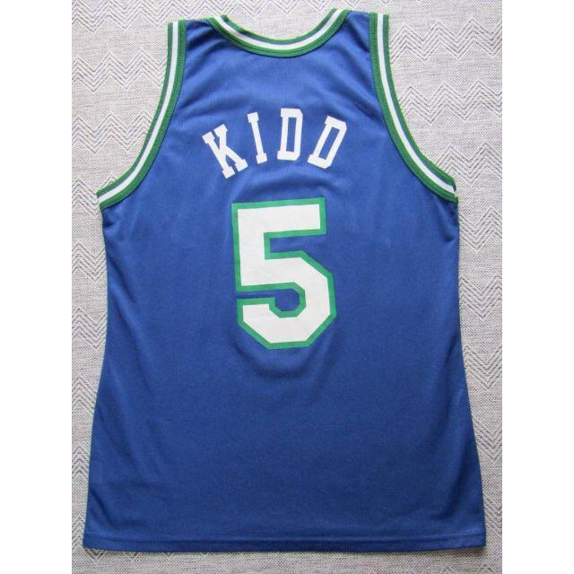 Champion(チャンピオン)のNBA KIDD #5 ジェイソン・キッド ユニフォーム ダラス・マーベリックス スポーツ/アウトドアのスポーツ/アウトドア その他(バスケットボール)の商品写真