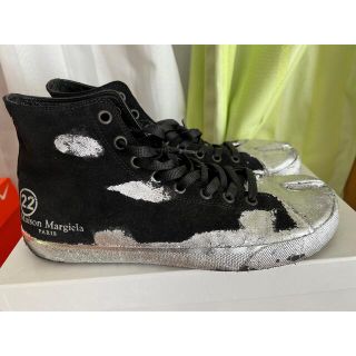 マルタンマルジェラ(Maison Martin Margiela)の20SS新品42黒 メゾン マルジェラ 足袋 スニーカー タビ tabi メンズ(ブーツ)