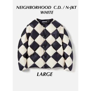 ネイバーフッド(NEIGHBORHOOD)の2021AW NEIGHBORHOOD C.D. / N-JKT L WHITE(ダウンジャケット)