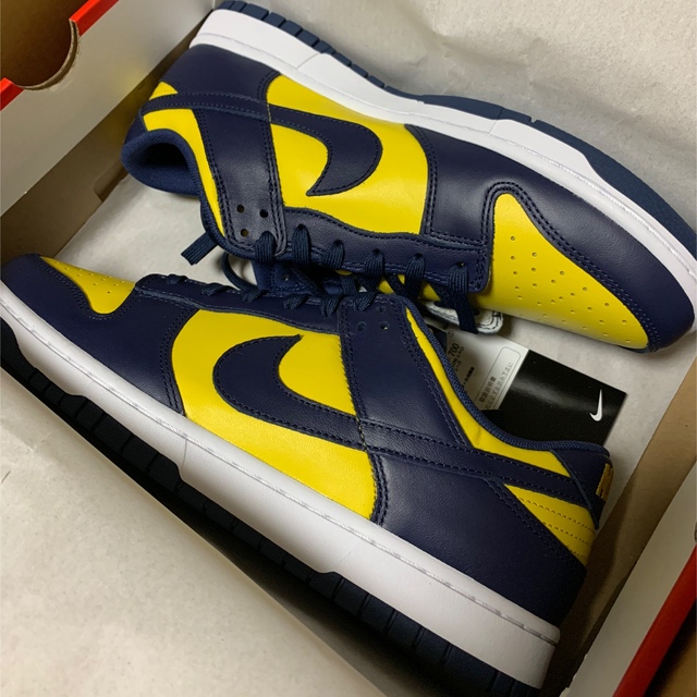 NIKE Dunk Low "Michigan"スニーカー