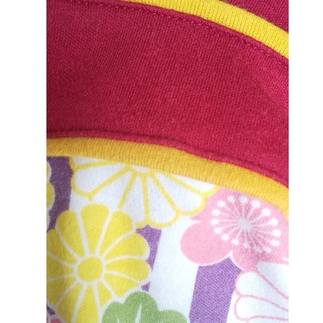 袴ロンパース　70 キッズ/ベビー/マタニティのベビー服(~85cm)(和服/着物)の商品写真