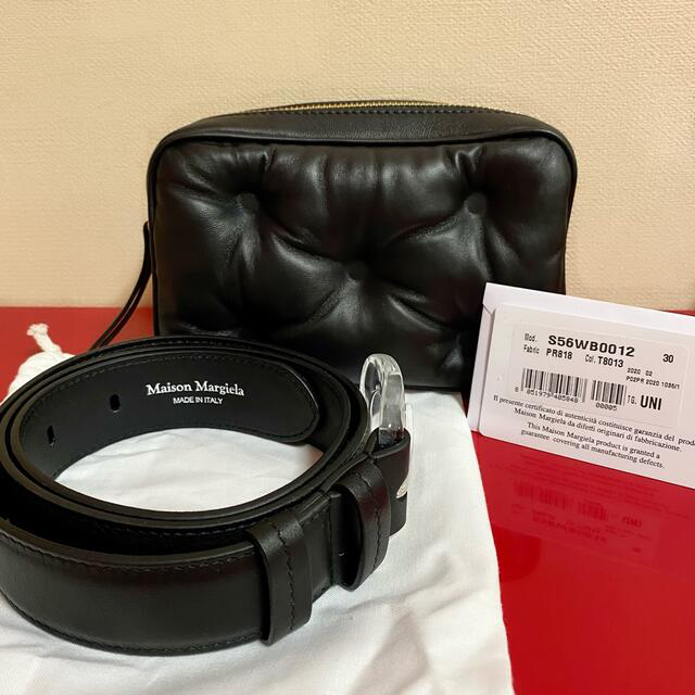 新品未使用】Maison margiela glam slam ベルト バッグ - ボディバッグ 新品未使用】Maison margiela glam slam ベルト バッグ - ボディバッグ