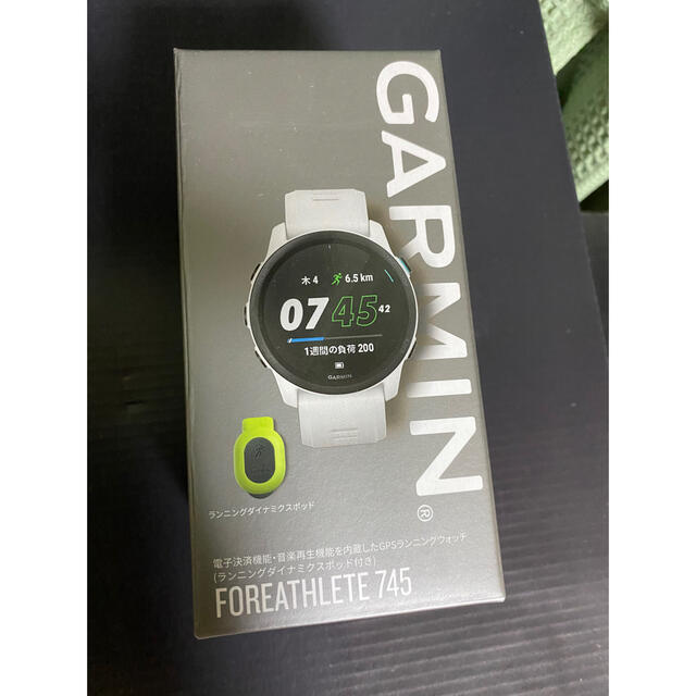 GARMIN(ガーミン)のガーミン　Garmin foreathlete 745 RDPセット メンズの時計(腕時計(デジタル))の商品写真