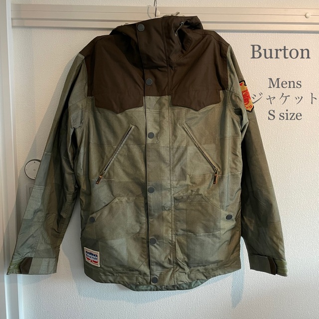 【美品】Burton メンズ スノーボードジャケット Sサイズ