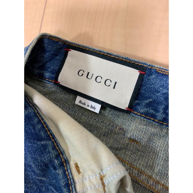 Gucci(グッチ)の【限定値下げ】グッチ　シンボルズテーパードデニム　30(金額相談可) メンズのパンツ(デニム/ジーンズ)の商品写真