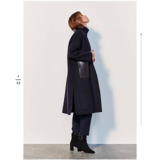 ドゥロワー(Drawer)のお取り置き【美品】ドゥロワー　チェスターコート　ネイビー　size1(チェスターコート)