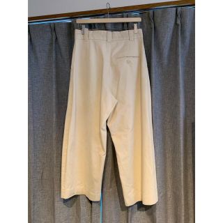 SUNSEA - STUDIO NICHOLSON ボリュームパンツ クリーム Sサイズの通販