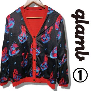 グラム(glamb)の【glamb（グラム）】CLUB reversible cardigan(カーディガン)