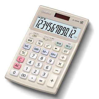 カシオ(CASIO)の本格実務電卓　CASIO JS-20WK-GD(オフィス用品一般)